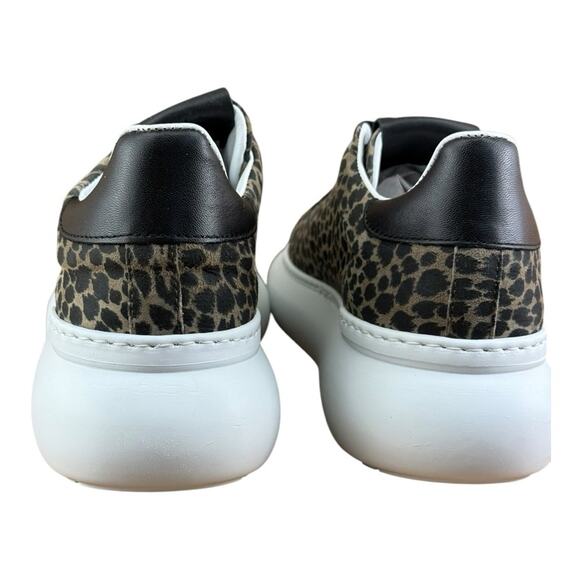 John Galliano Women’s shoes Leather-trimmed leopard sneakers casual - Picture 5 of 13